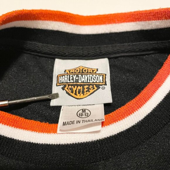 Harley Davidson Racing Team Youth Size M  10-12 Embroidered Tank Top Jersey - Picture 3 of 16